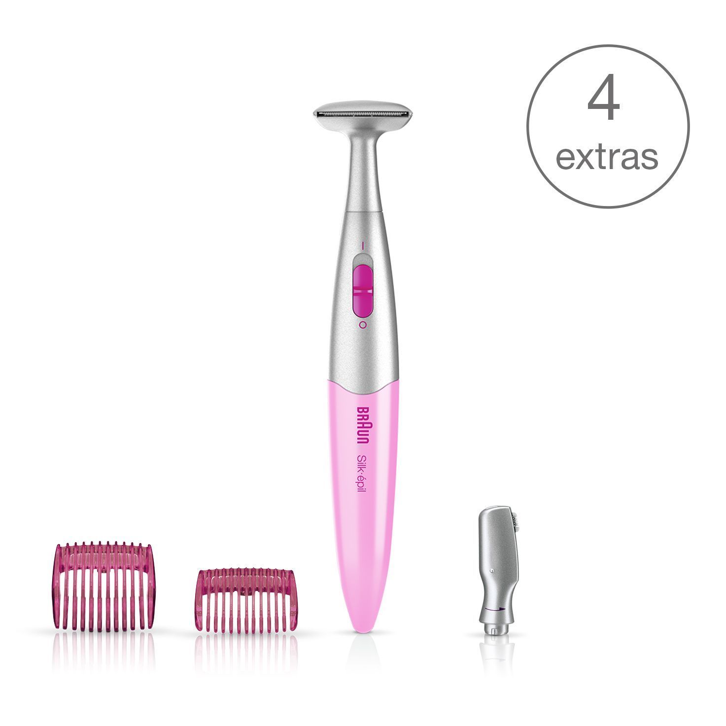 Braun Silk +4 براون ماكينة ازالة الشعر