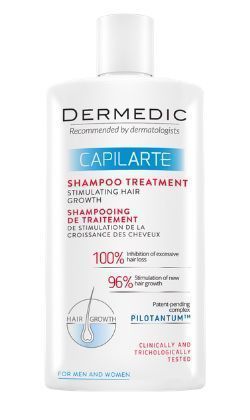 DERMEDIC SHAMPOO  kit  x2   ديرمدك شامبو محفز لنمو الشعر