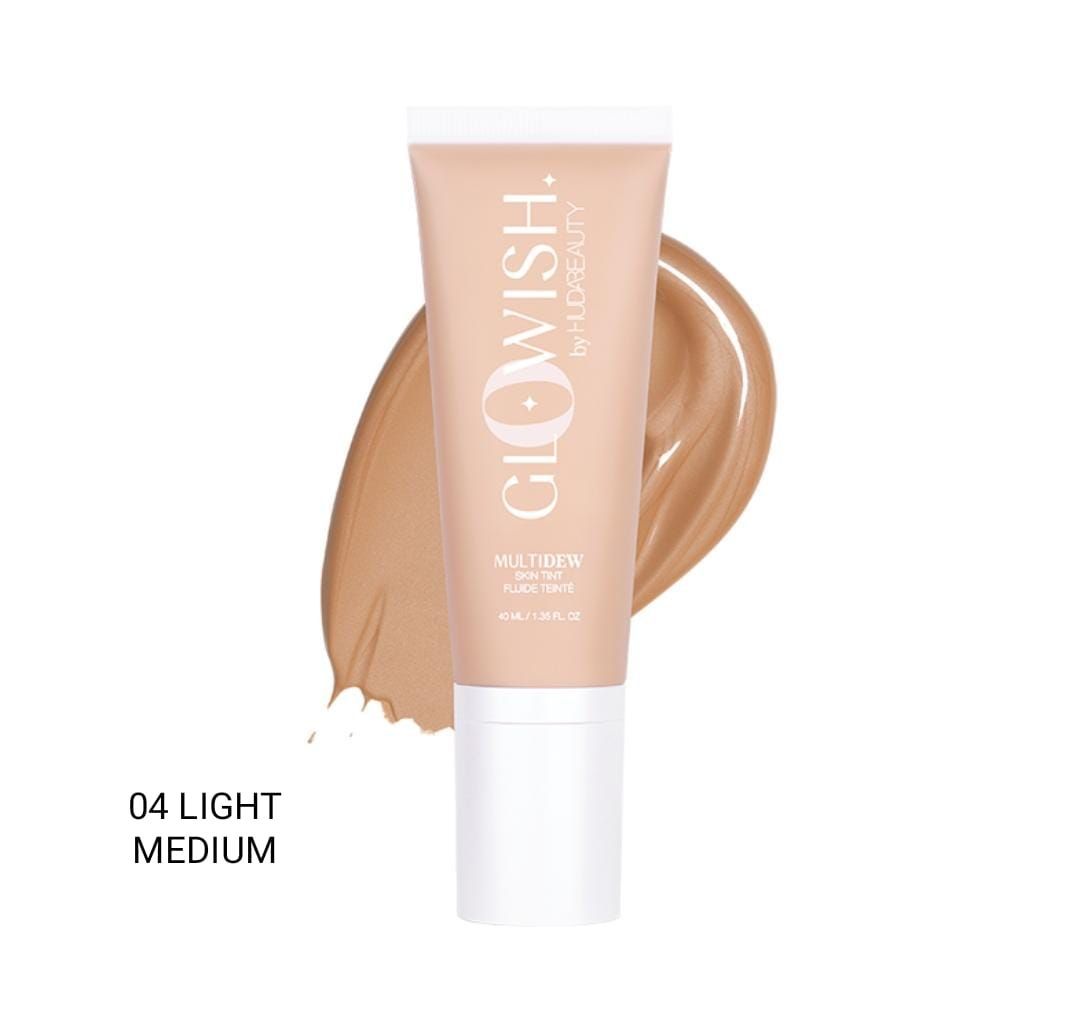 HUDA BEAUTY GloWish Multidew Vegan Skin Tint Foundation هدى بيوتي كلو وش فونديشن