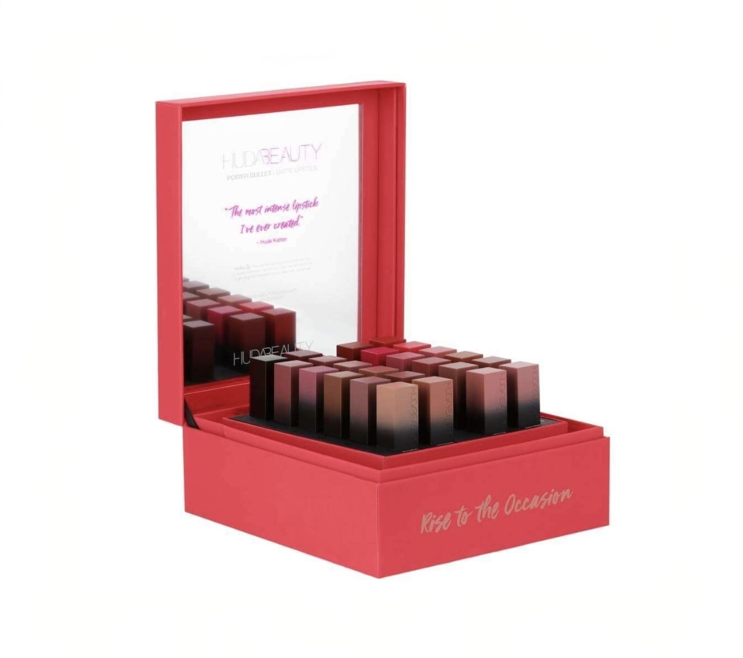 HUDA BEAUTY Power Bullet Matte Lipstick Vault هدى بيوتي بوكس باور بليت ليب ستك فايلت