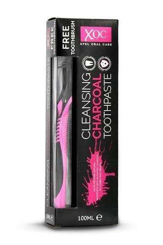 XOC CLEANSING CHARCOAL TOOTHPASTE معجون اسنان بالفحم