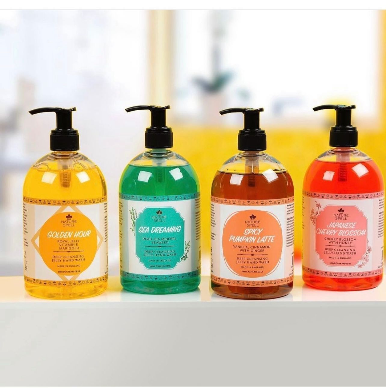 NATURE SPELL  HAND  WASH نيتشر سبيل غسول اليدين