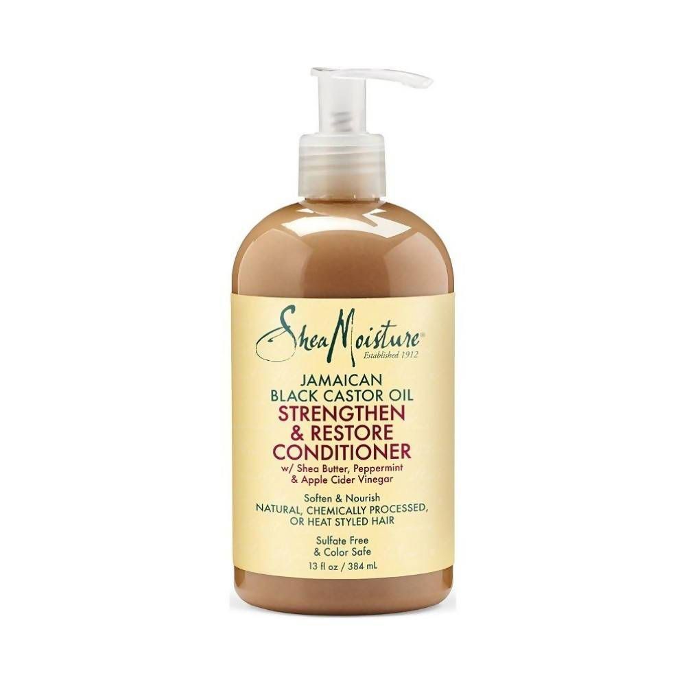 Shea Moisture  JAMAICAN BLACK CASTOR OIL CONDITIONER شيا مويستشر   بلسم زيت الخروع الاسود الجامايكي