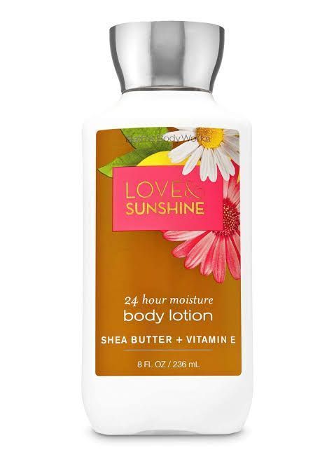 Bath body works love sunshine Body Lotion باث بدي وركس لوشن للجسم