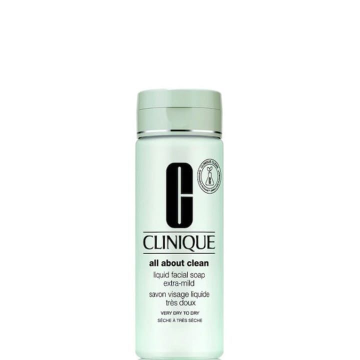 CLINIQUE Liquid Facial Soap Very Dry to Dry 200ml كلينك غسول للبشرة الجافة والجافة جداً