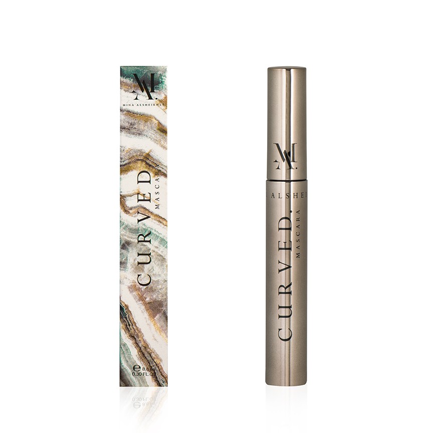 By Mina ALsheikhly Curved Mascara مينا الشيخلي كرفد مسكارا