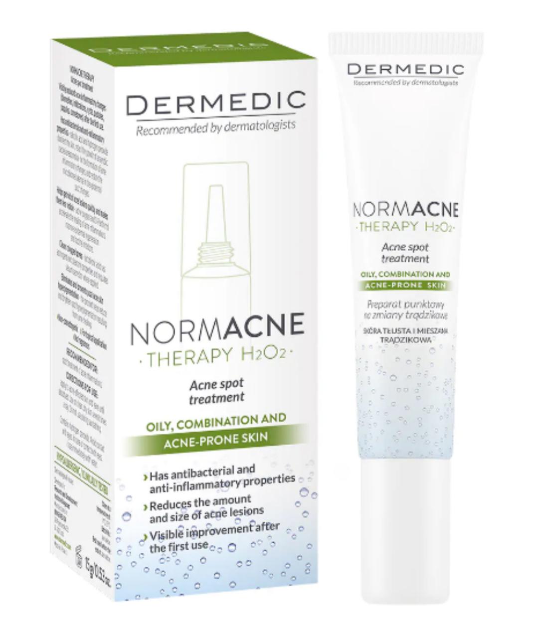 Dermedic Normacne Acne Spot Treatment ديرمديك كريم لعلاج حب الشباب