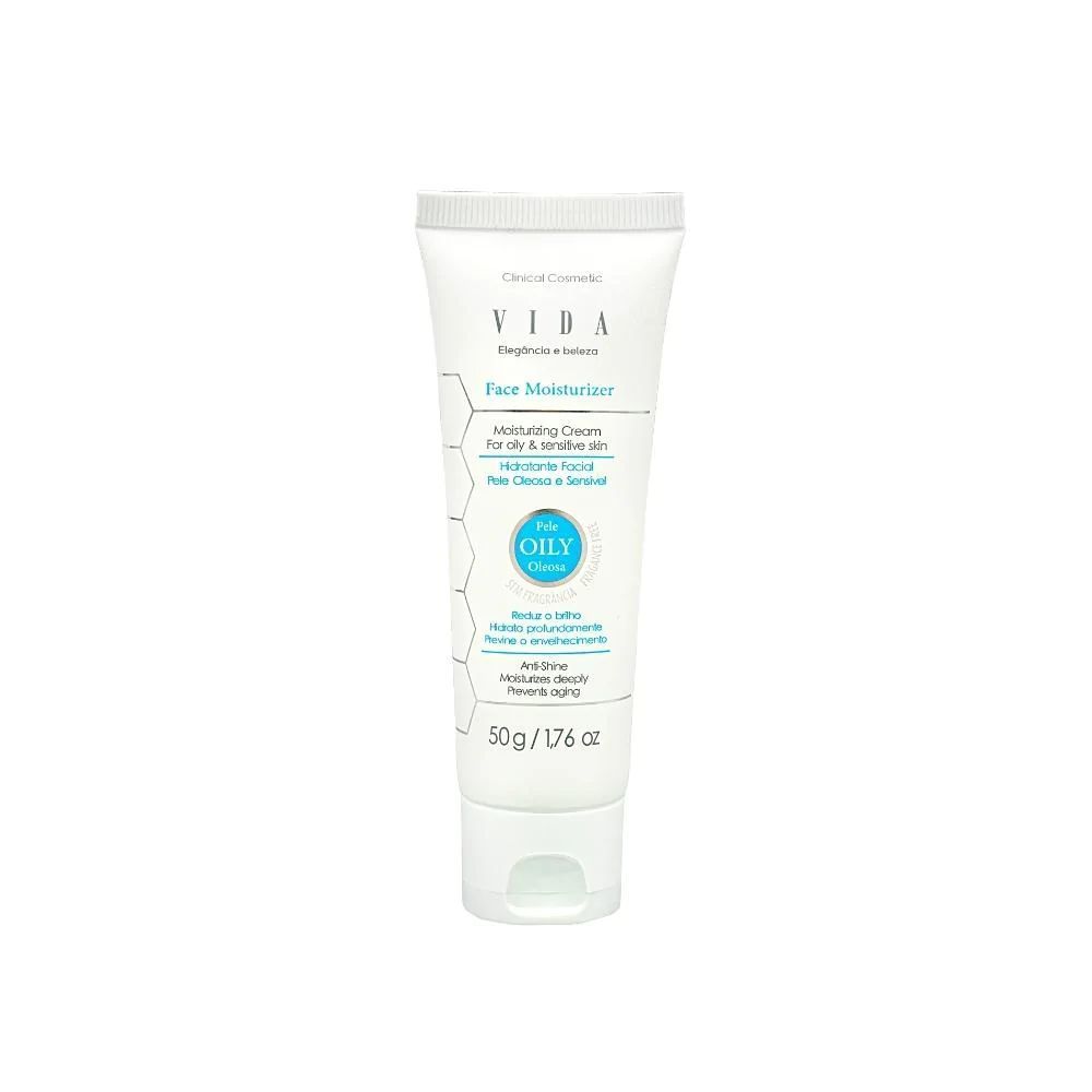 VIDA  face moisturizing cream for oily & sensitive skin فيدا  مرطب للوجه للبشرة الدهنية والحساسة