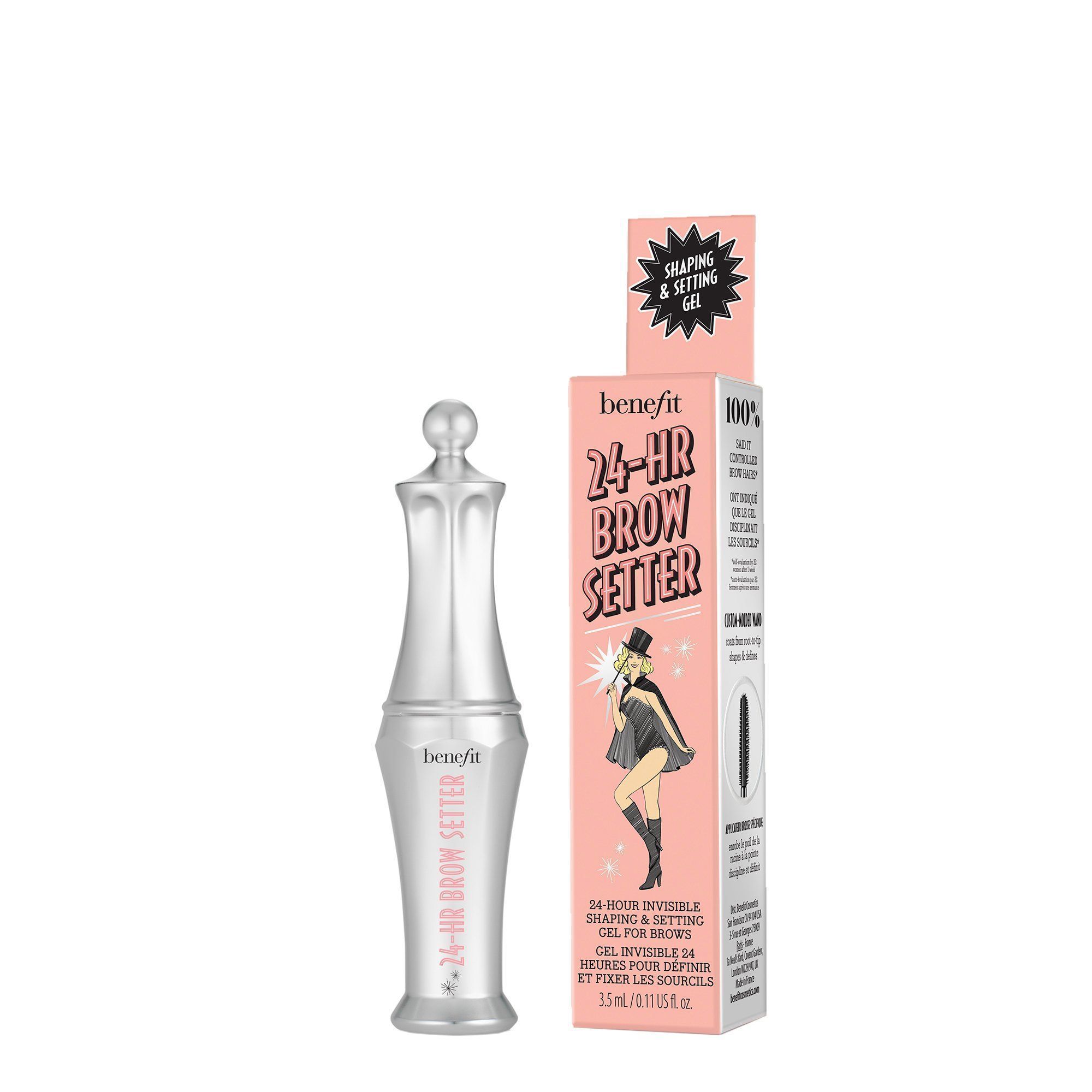 Benefits 24-HR Brow Setter Clear Brow Gel mini size بينفيت مسكارا جل شفافه للحاجب