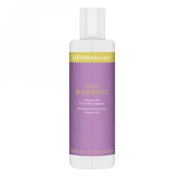 DERMA doctor Lucky Bamboo Oil To Milk Cleanser 200ml ديرمادكتور   غسول حليبي بالبامبو