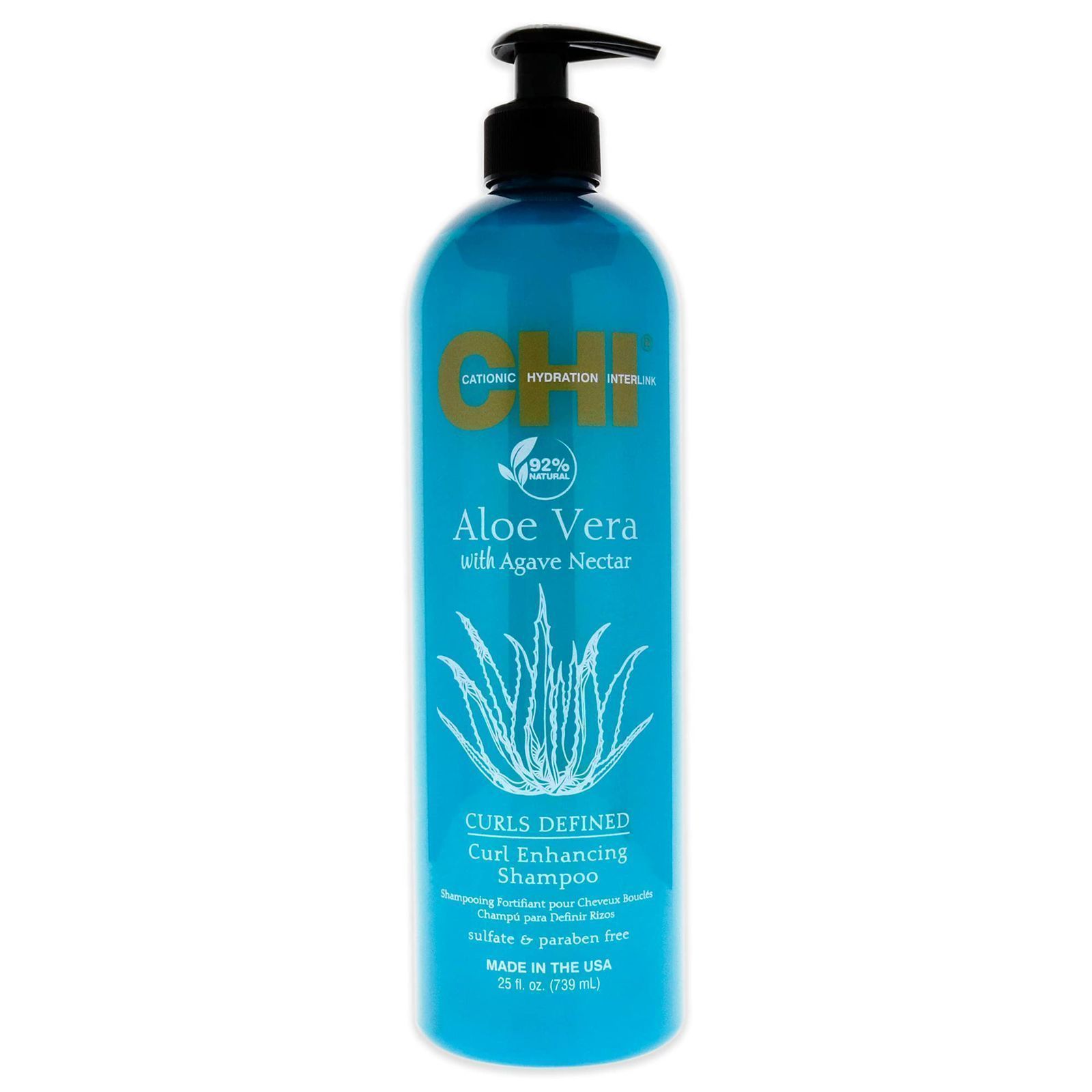 CHI  ALOVE VERA SHAMPOO 340ml تشي شامبو الألوفيرا