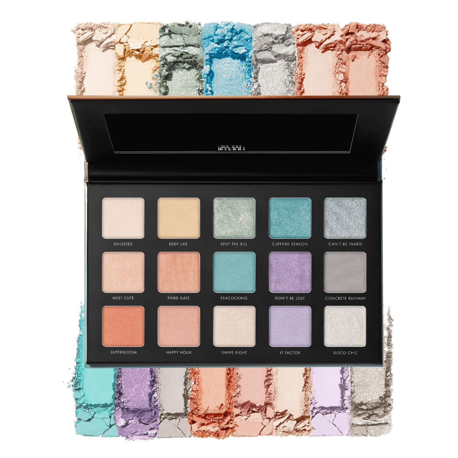 MILANI  GILDED PASTEL  EYE SHADOW PALETTE ميلاني ظلال العيون