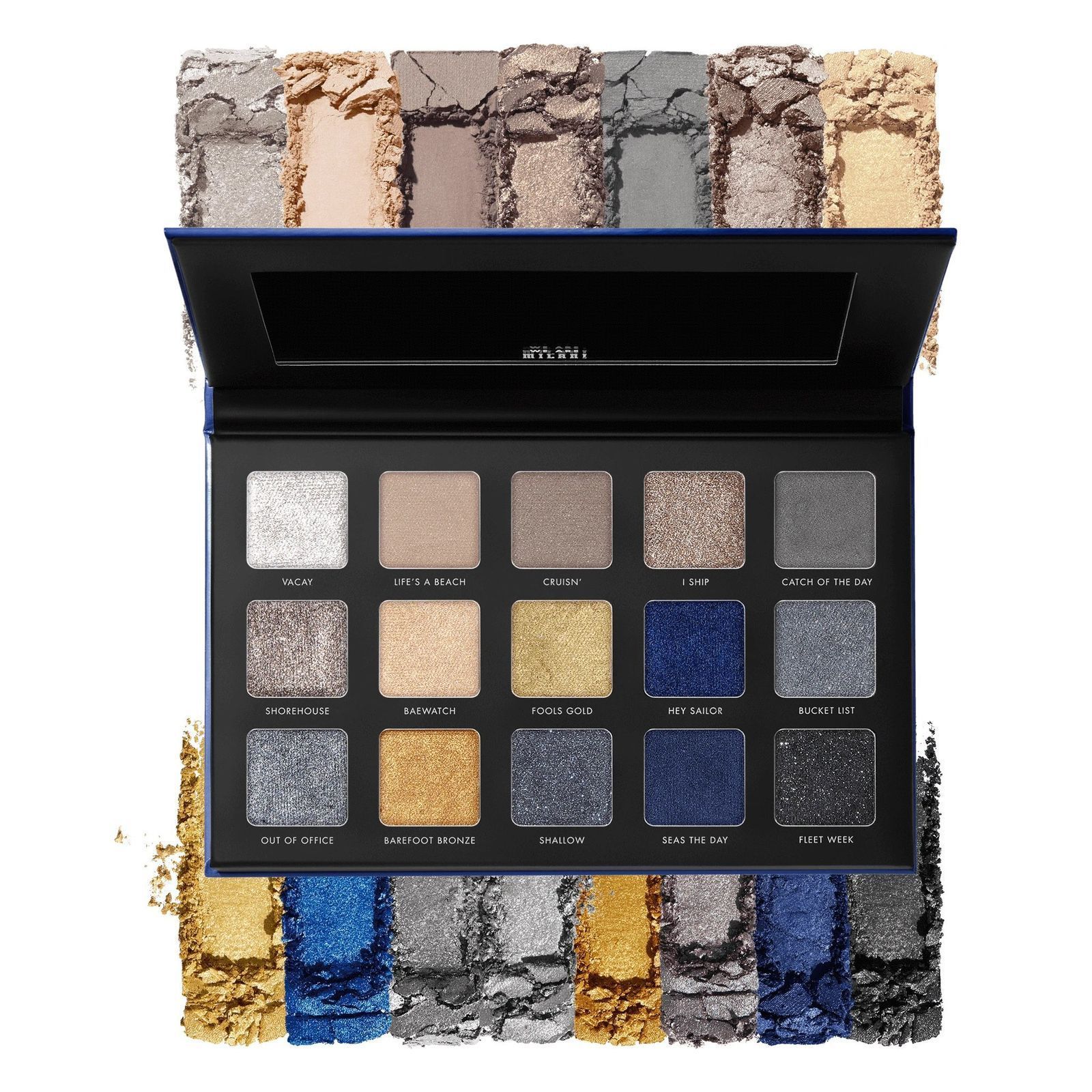 MILANI GILDED COAST   EYE SHADOW PALETTE ميلاني ظلال العيون