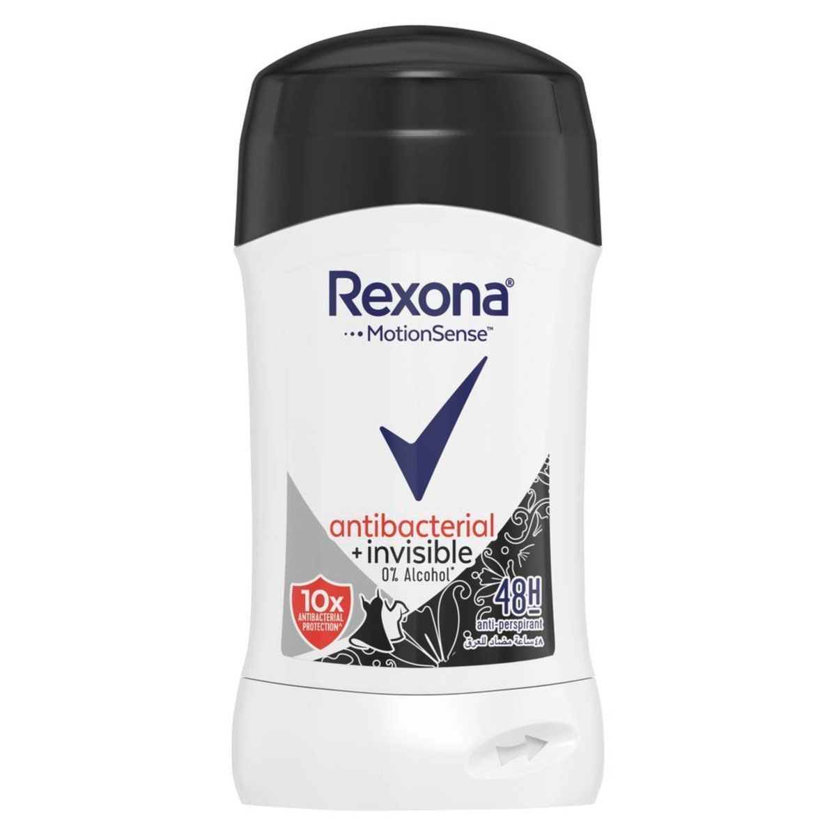 REXONA ANTIBACTERIAL INVISBLE STICK ستك ديودرنت ركسونا نسائي