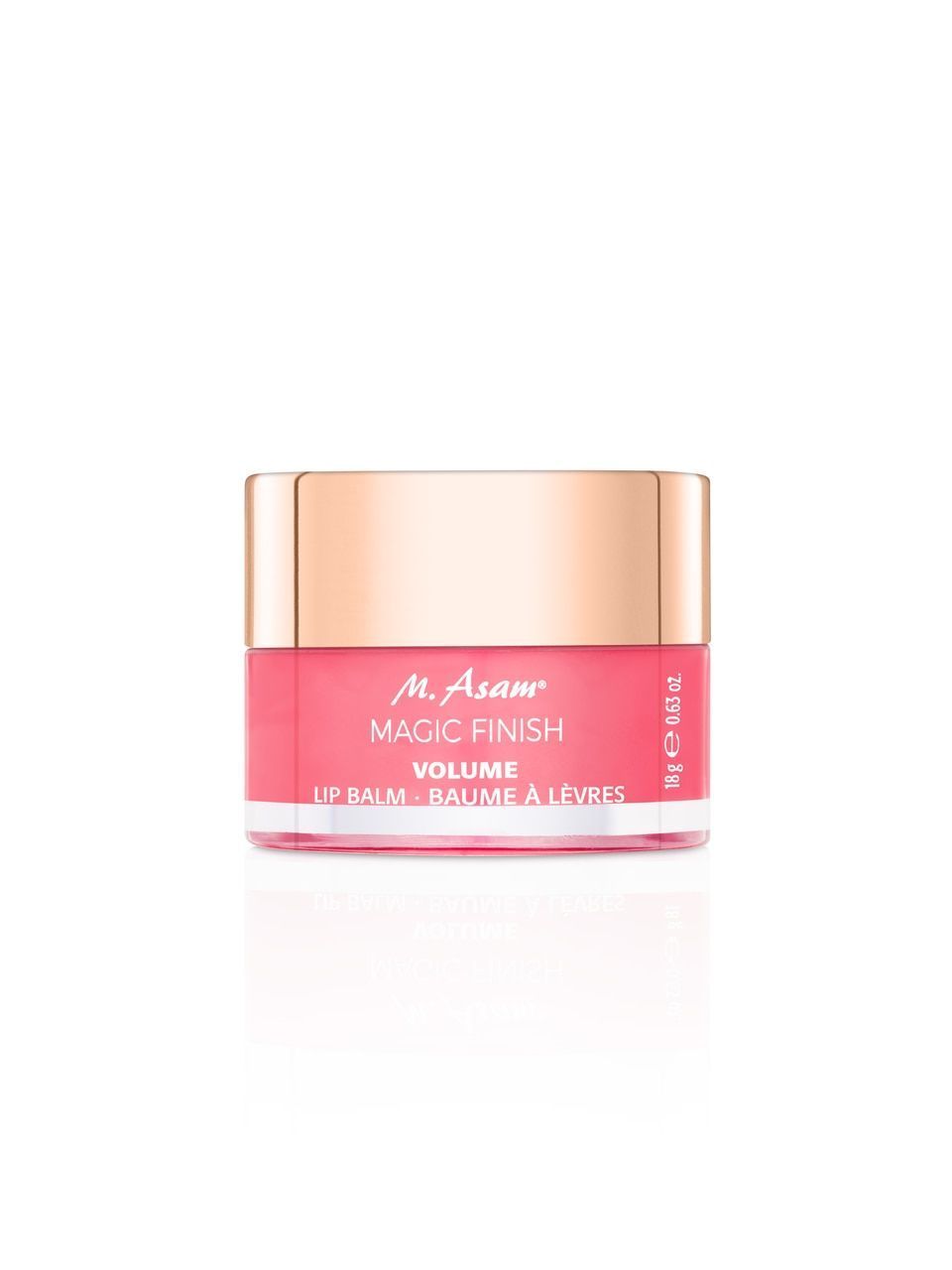 M . ASAM MAGIC FINISH LIP BALM PINK 18 g م اسام . ماجك فنش مرطب وملون الشفاه