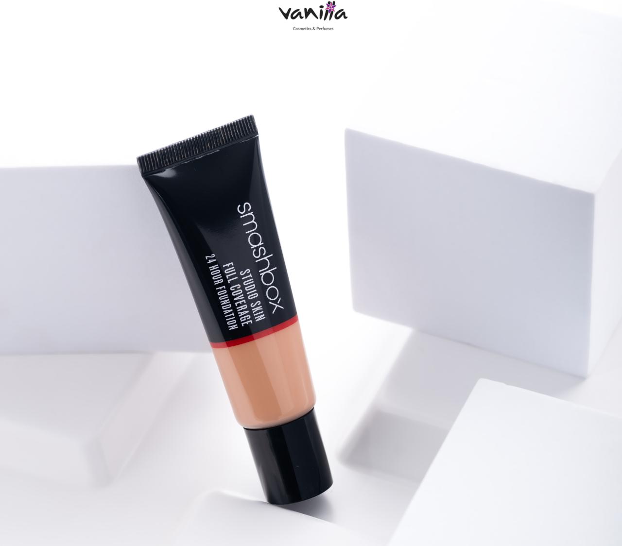 Smashbox Studio Skin 24 Hour Full Coverage Waterproof Foundation سماش بوكس ستديو سكن فول كوفرج واتير بروف فونديشن