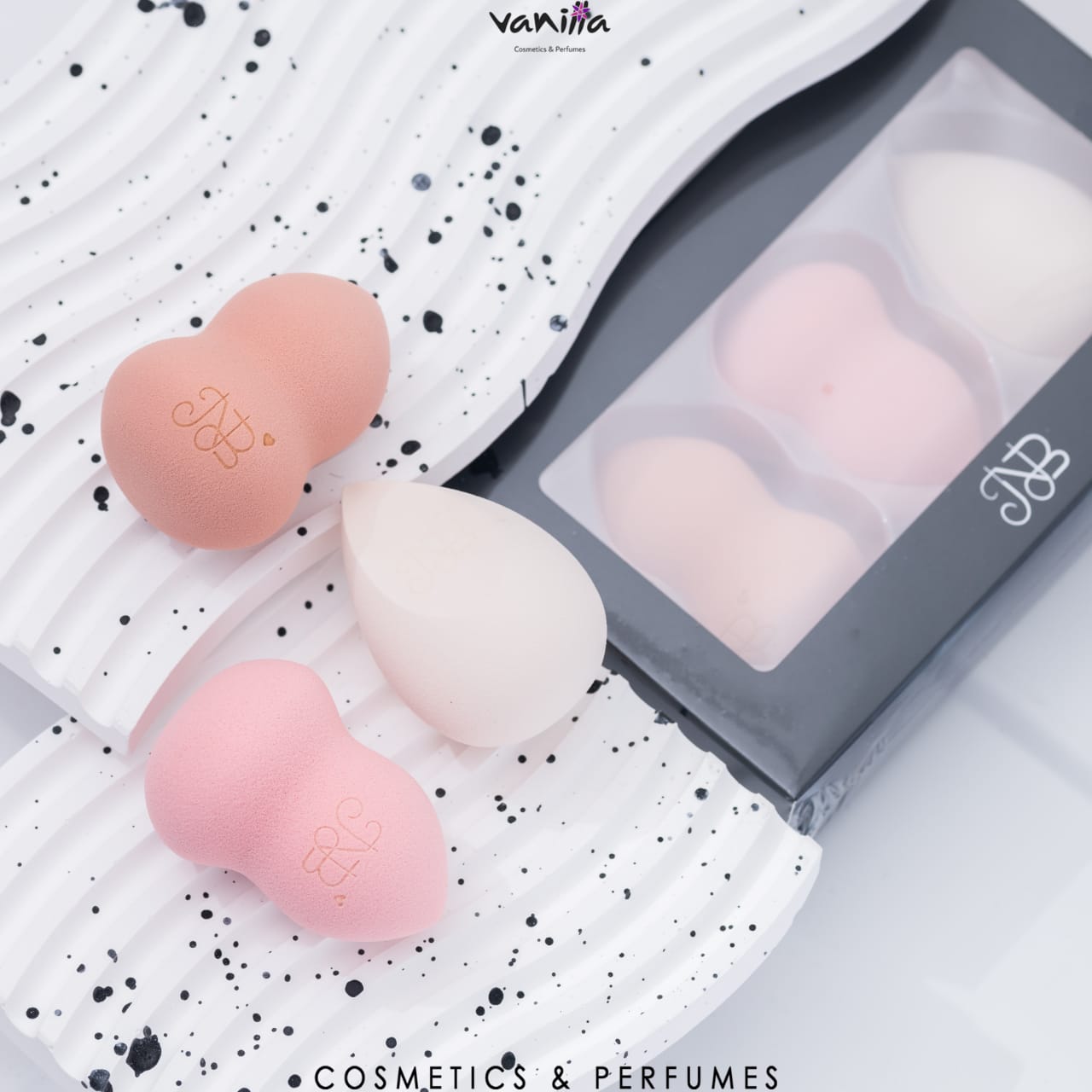 Nora Bo Awadh Professional makeup Sponge نوره بوعوض مجموعه بيوتي بليندر