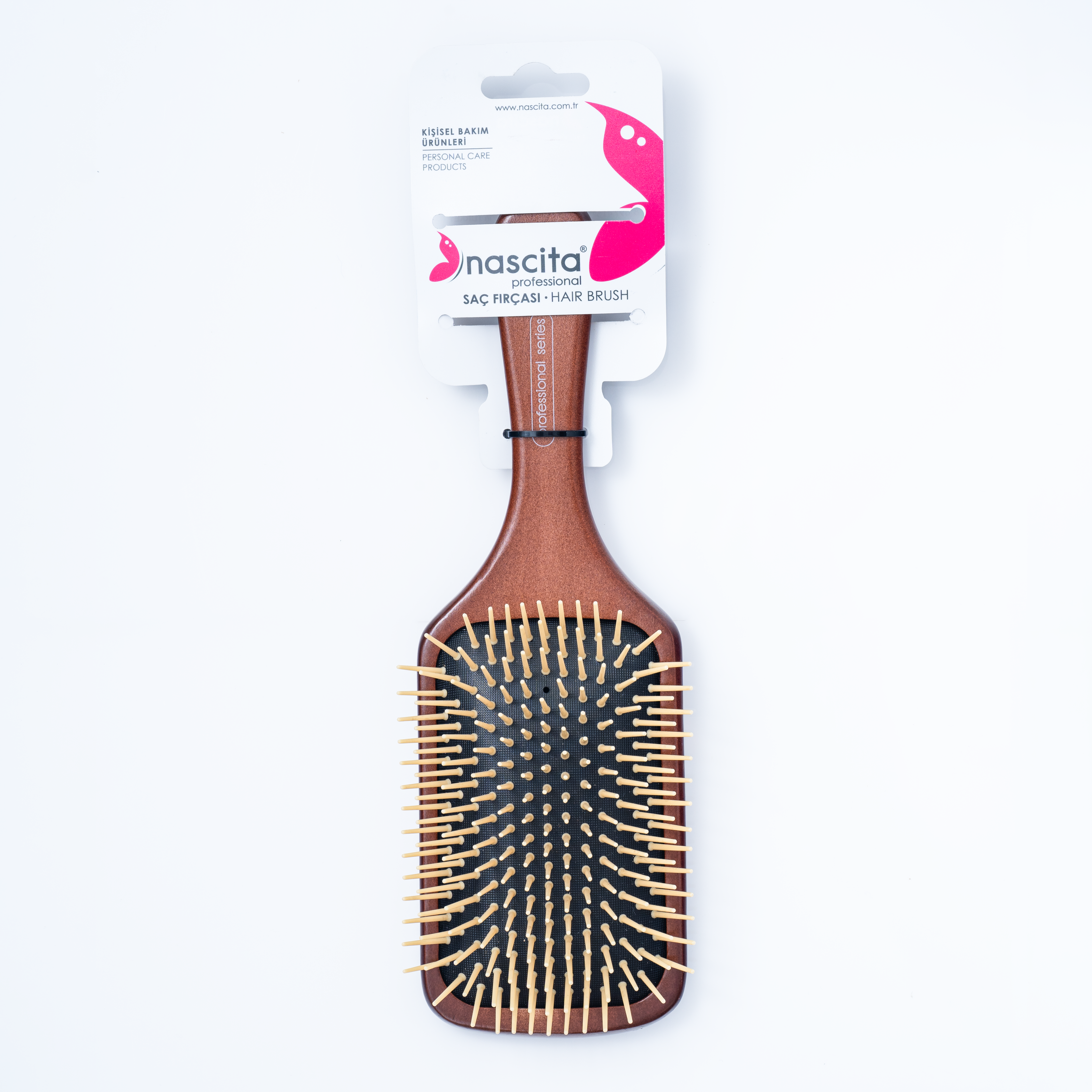 Nascita Nascita Large Dark Bamboo Paddle Hair Brush