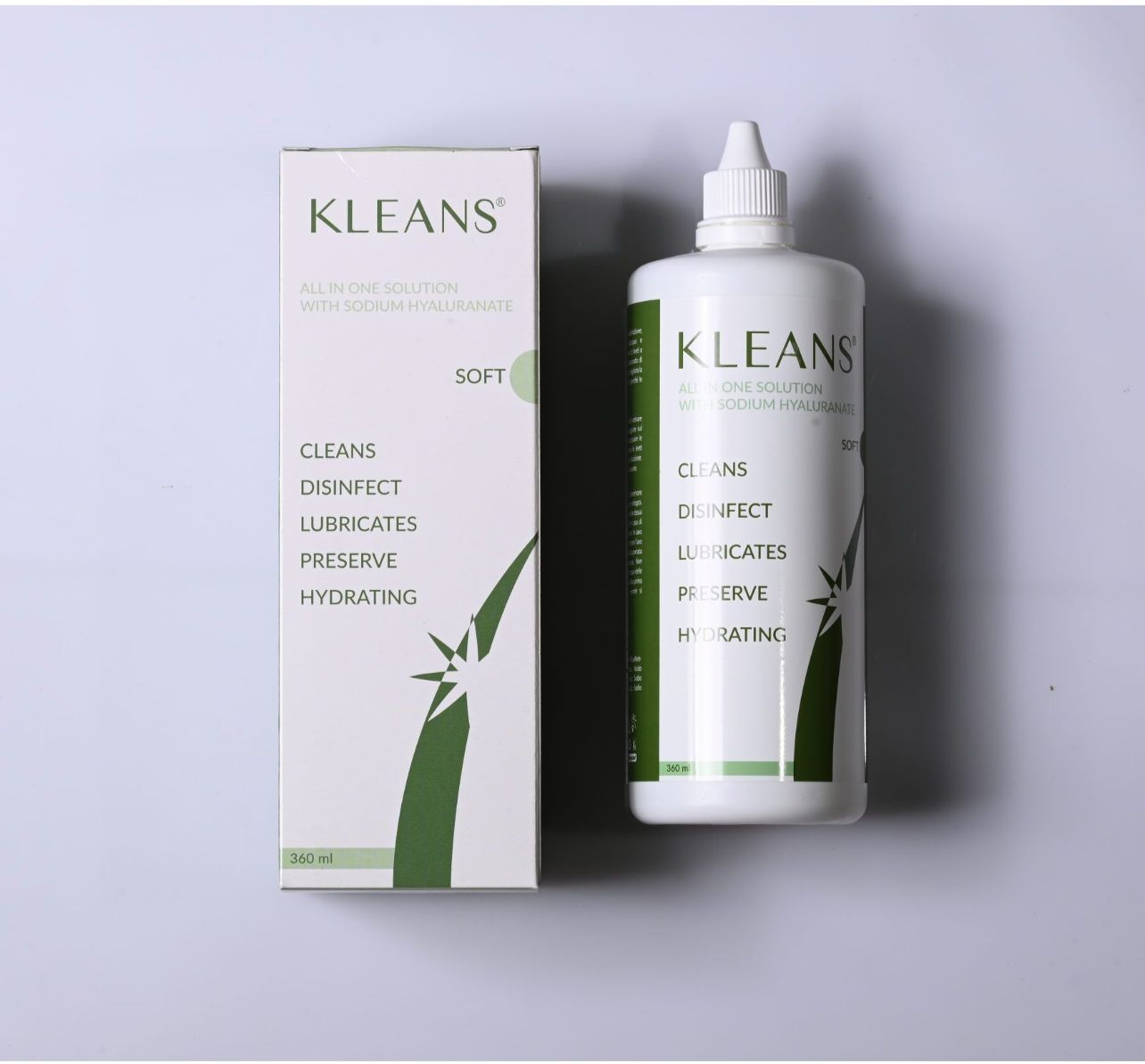 KLEANS ALL IN ONE SOLUTION  360 ML  كلينز سائل عدسات