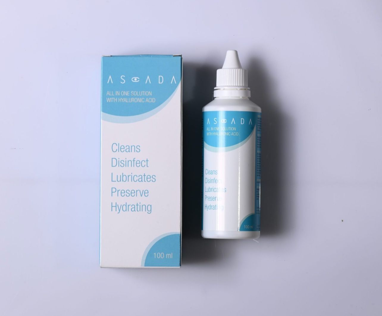 ASCADA ALL IN ONE SOLUTION 100  ML  اسكادا سائل عدسات