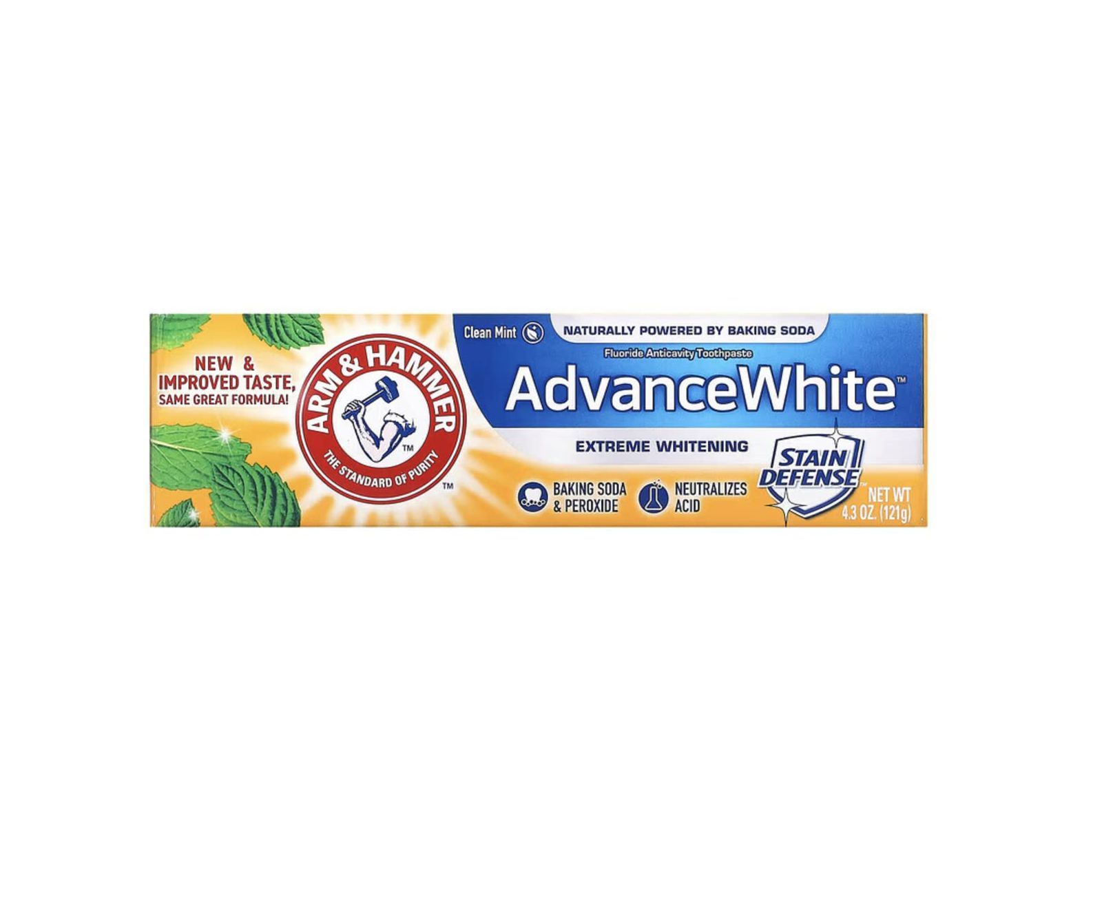 ARM & HAMMER  ADVANCE WHITE  TOOTHPASTE  معجون اسنان