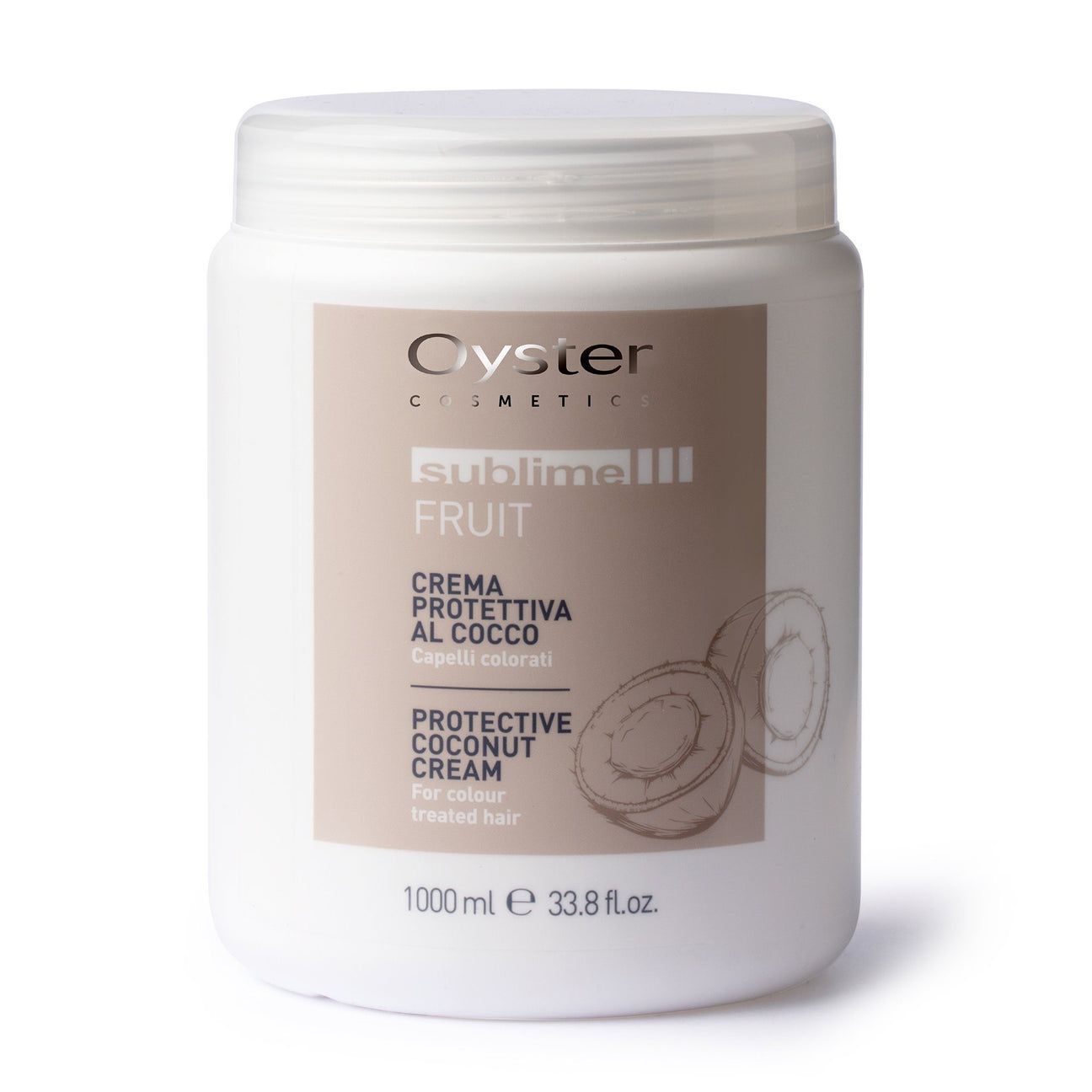 OYSTER  FRUIT  COCONUT CREAM  1000 ML  اويستر  فروت  كريم جوز الهند