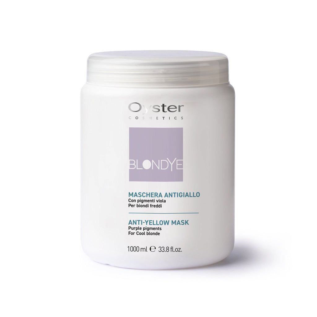 OYSTER  BLONDYE  ANTI- YALLOW  MASK 1000  ML  اويستر  بلوندي ماسك مضاد للأصفرار