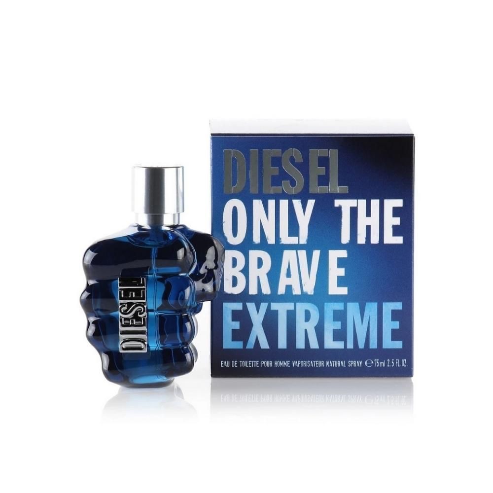 DIESEL ONLY THE BRAVE EXTREME EAU DE TOILETTE  75ML  عطر ديزل اونلي ذا بريف اكستريم 75 مل او دي تواليت رجالي