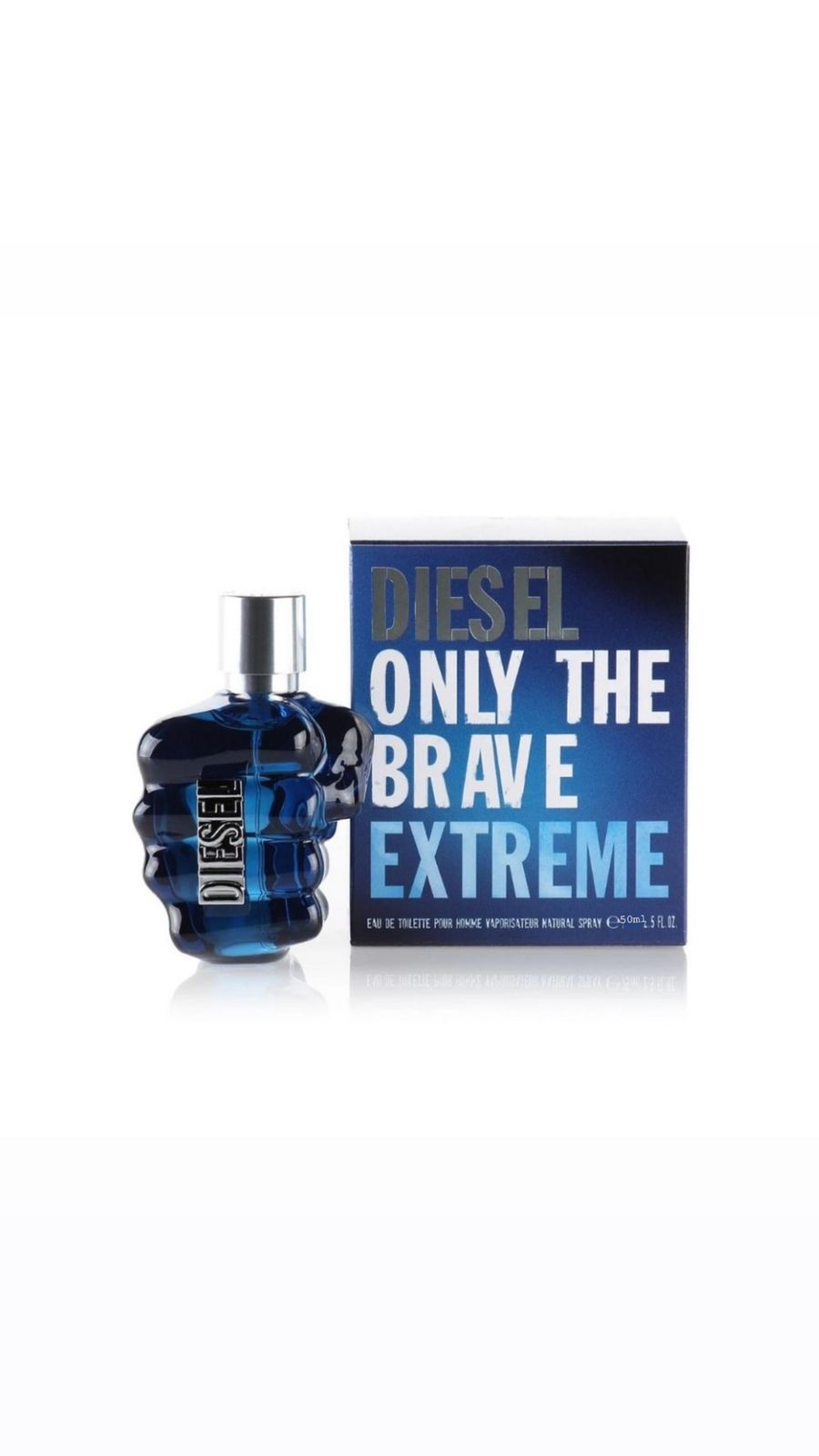 DIESEL ONLY THE BRAVE EXTREME EAU DE TOILETTE  50ML  عطر ديزل اونلي ذا بريف اكستريم 50  مل او دي تواليت رجالي