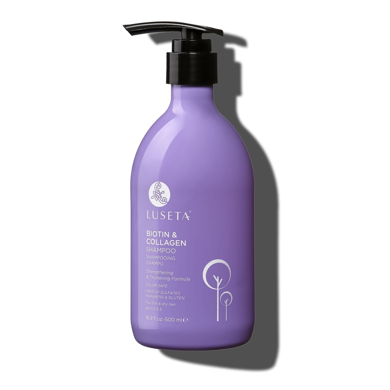 LUSETA BIOTIN & COLLAGEN SHAMPOO 500 ML لوسيتا شامبو البايوتين والكولاجين