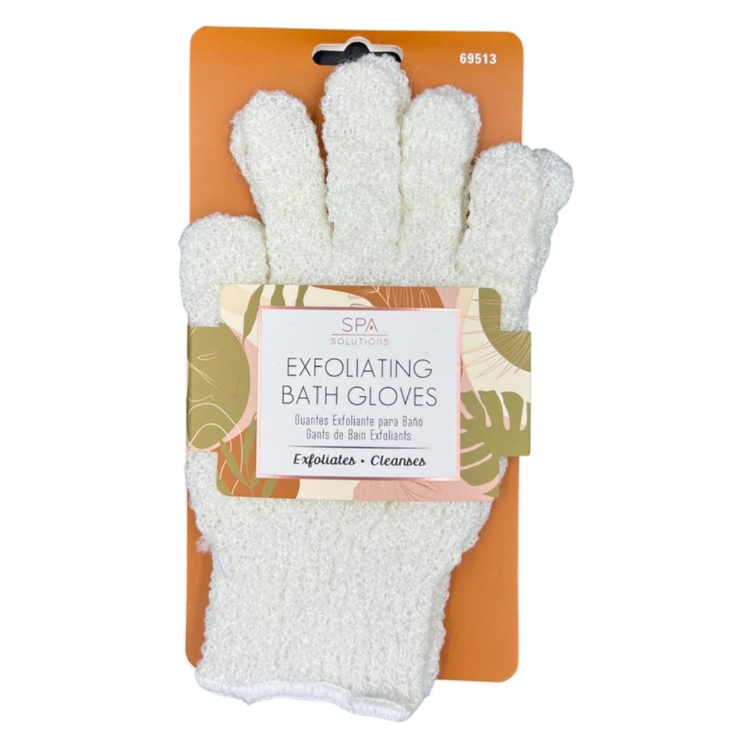 CALA SPA SOLUTIONS EXFOLIATING BATH GLOVES 69513 كفوف تقشير وتنظيف الجسم