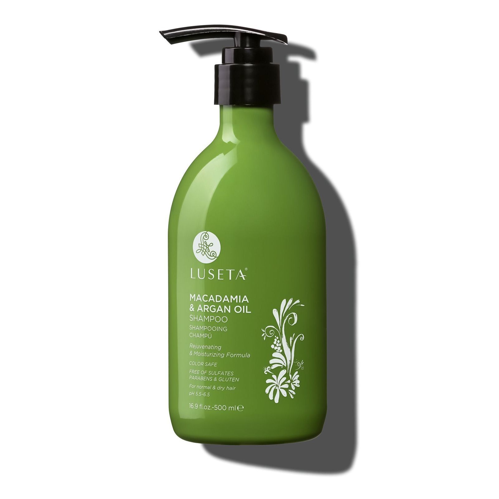 Luseta Macadamia & Argan Oil Shampoo 500 Ml  لوسيتا شامبو زيت المكاديميا والارغان
