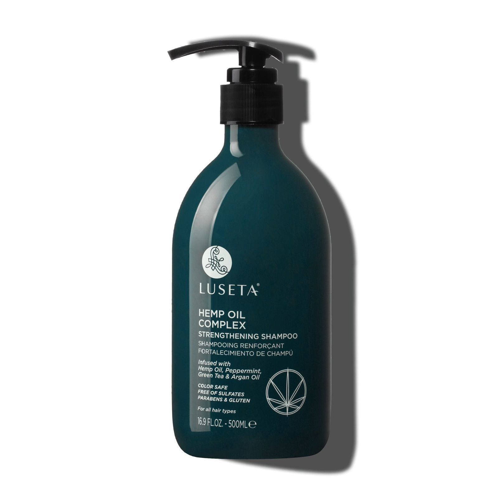 Luseta Hemp Oil Complex Strengthening Shampoo 500 ml لوسيتا شامبو زبت بذور القنب المركب