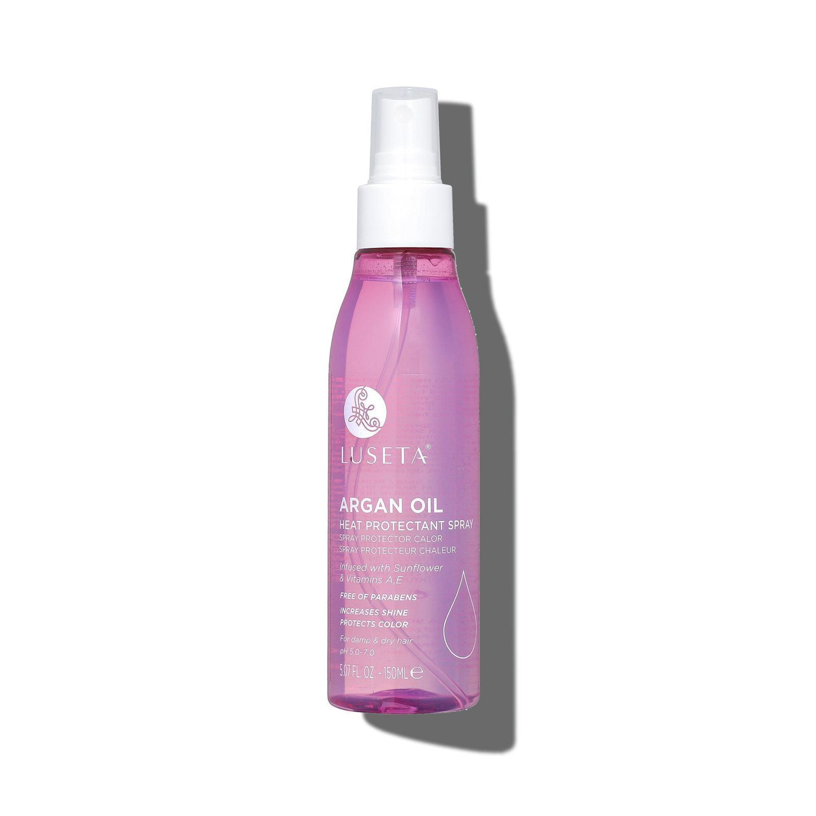 Luseta Argan Oil Heat Protectant Spray 251 ml لوسيتا سبراي واقي حرارة