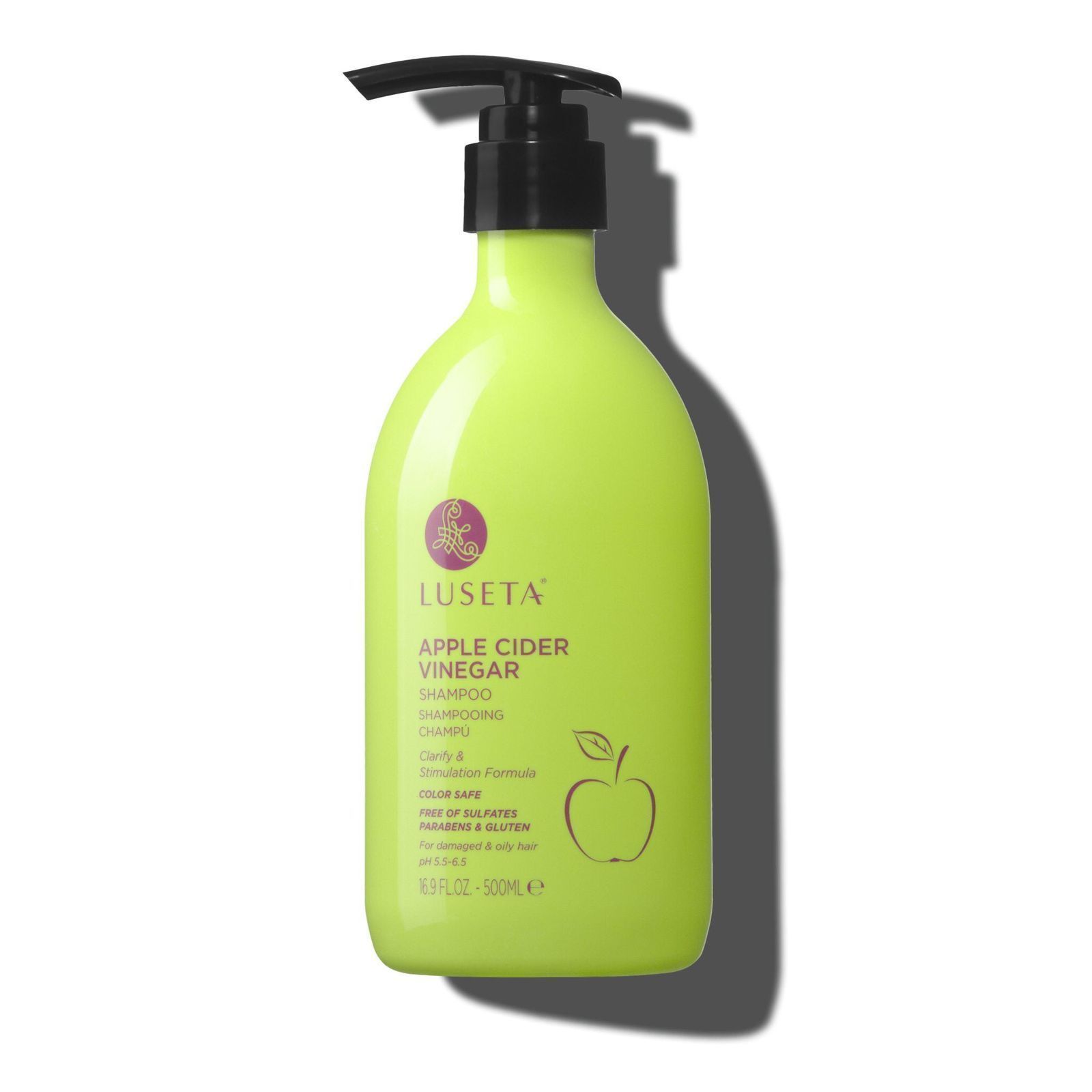 Luseta Apple Cider Vinegar Shampoo 500 ml  لوسيتا شامبو خل التفاح