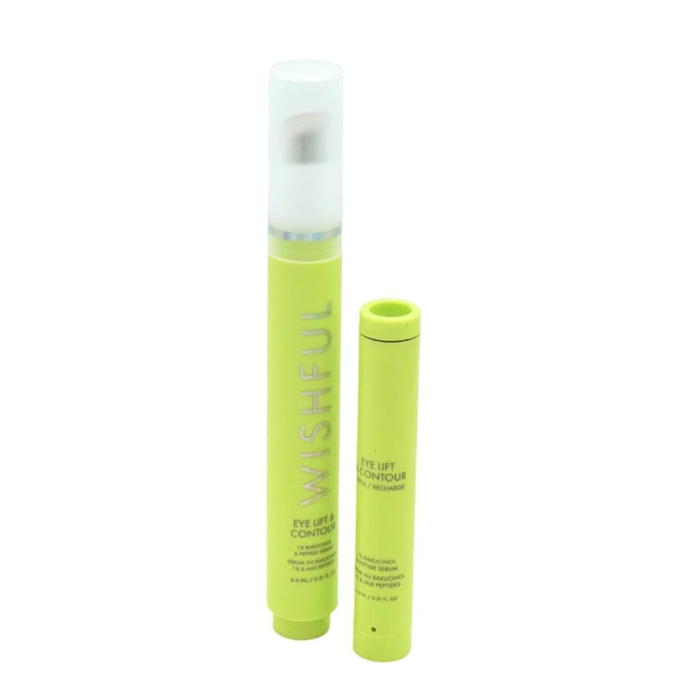 HUDA BEAUTY WISHFUL Eye Lift & Contour 1٪ Bakuchiol & Peptide Serum  6.4 ML هدى بيوتي وش فل امبوله سيروم العين