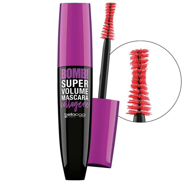 BELLAOGGI BOMB SUPER VOLUME MASCARA COLLAGENE بيلا أاوجي بومب سوبر مسكارا بالكولاجين
