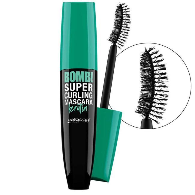 BELLAOGGI BOMB SUPER CURLING MASCARA KERATIN بيلا أوجي بومب سوبر مسكارا بالكيراتين
