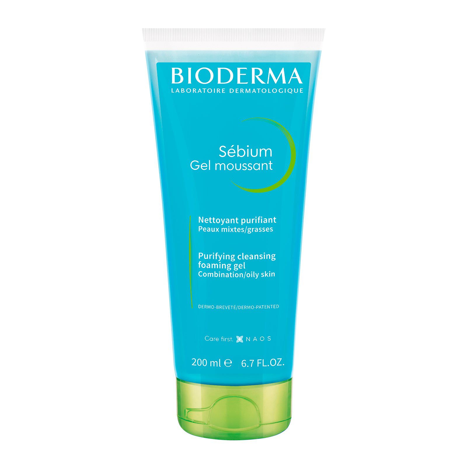 Bioderma SEBIUM GEL MOUSSANT PURIFYING CLEANSING CLEANSING GEL 200ml بايو ديرما غسول وجه جل رغوي