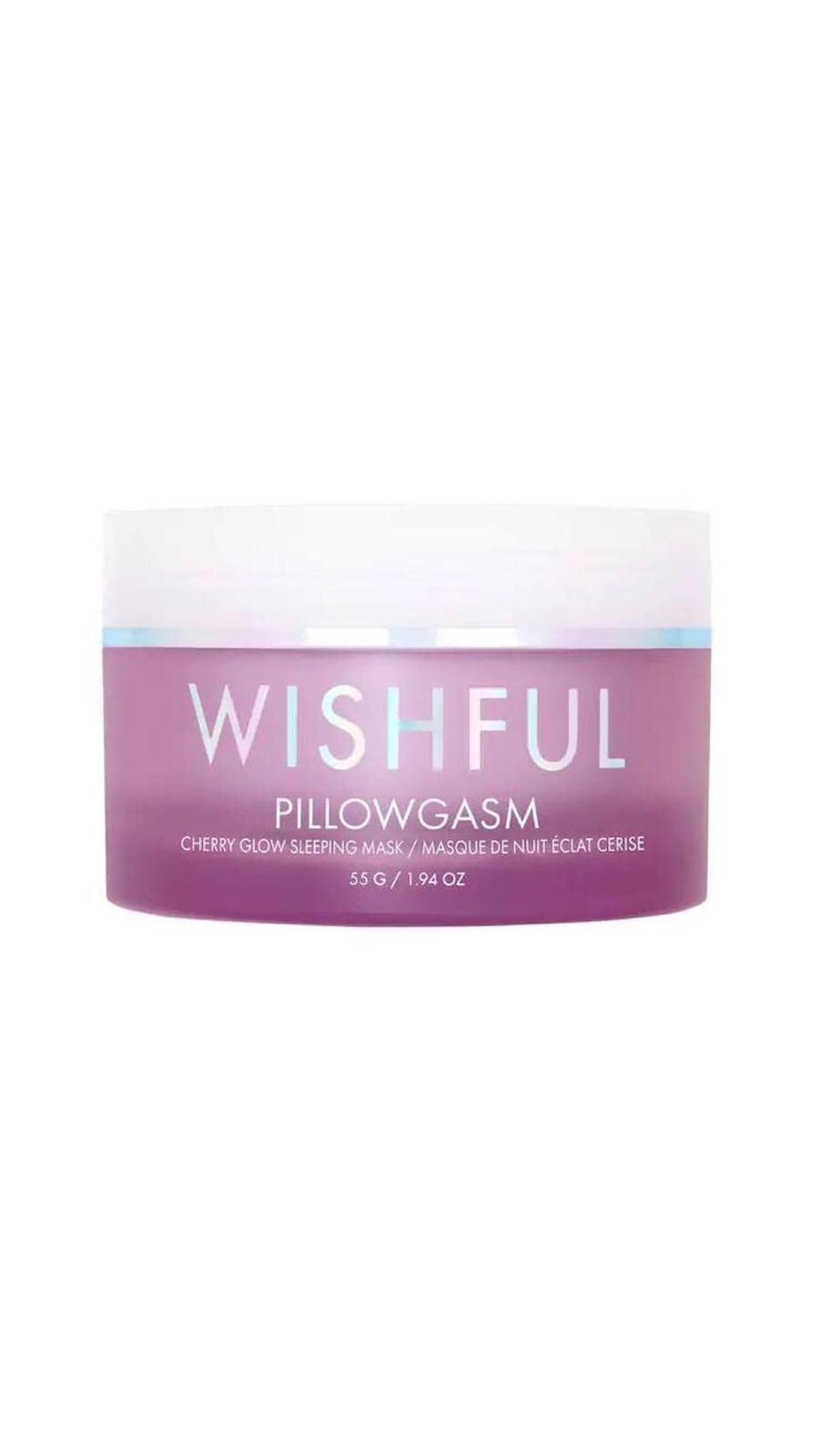 Wishful  pillowgasm cherry Glow Sleep Mask 55G  ماسك الكرز من هدى بيوتي