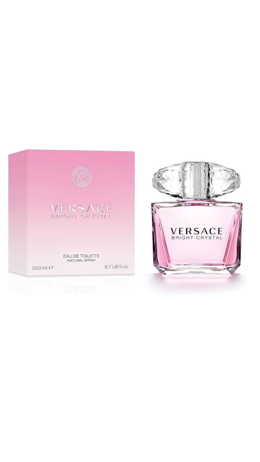 VERSACE BRIGHT CRYSTAL Eau de Toilette 200ml فرزاتشي عطر للنساء