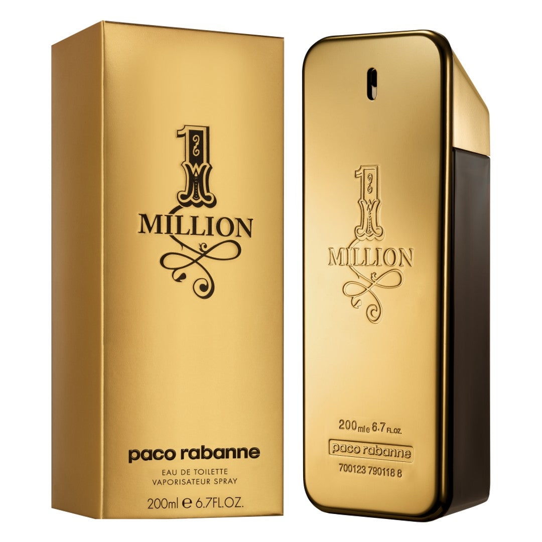 PACO RABANNE One Million Eau De Toilette For Men 200ml عطر للرجال