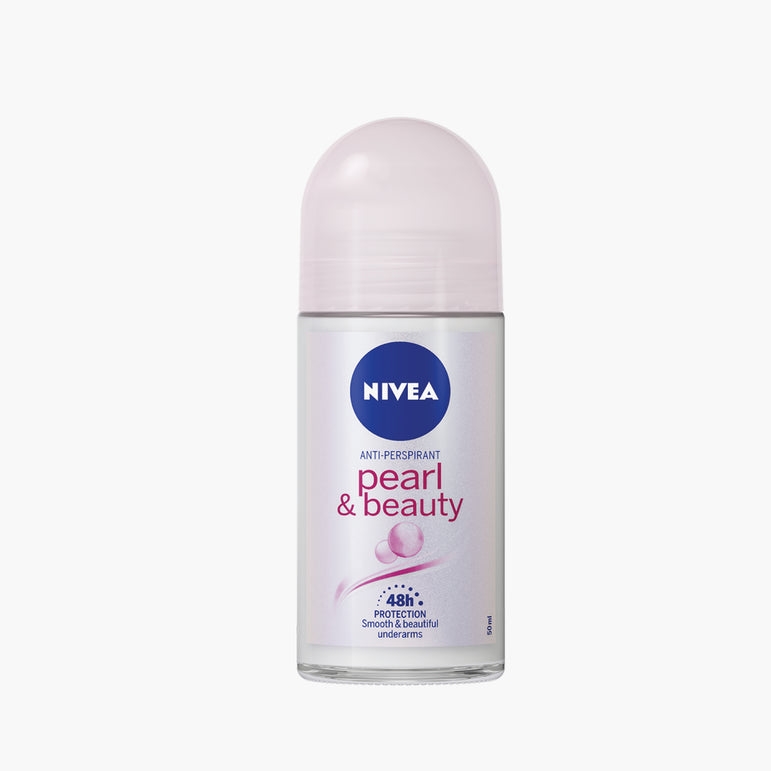 NIVEA Pearl & Beauty Deo Roll On 50ml نيفيا مزيل تعرق نسائي