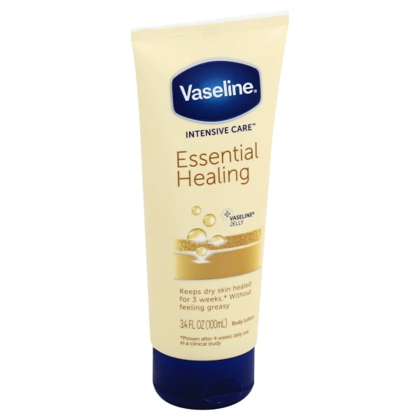VASELINE Essential Healing body lotion 100 ml فازلين لوشن معالج مرطب للجسم
