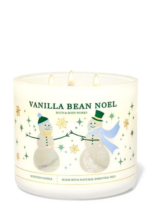 BATH BODY WORKS VANILLA BEAN NOEL CANDLE شموع معطرة