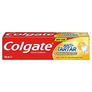 Colgate Anti-Tartar + Whitening Toothpaste معجون اسنان مضاد للتكلسات ومبيض للأسنان