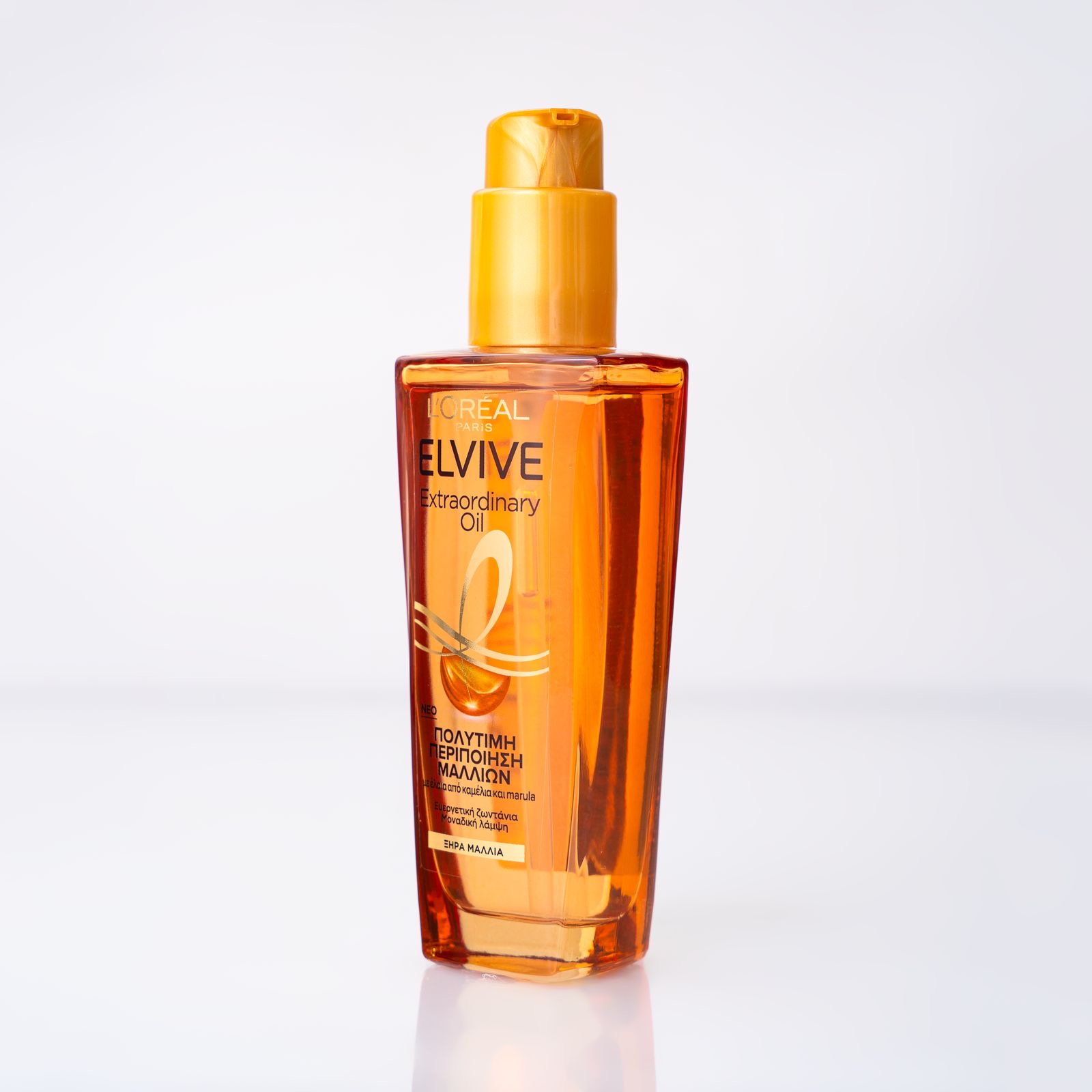 LOREAL PARIS Hair Oil by Elvive Extraordinary Oil For Dry to Very Dry Hair 100ml لوريال زيت للشعر الجاف وشديد الجفاف