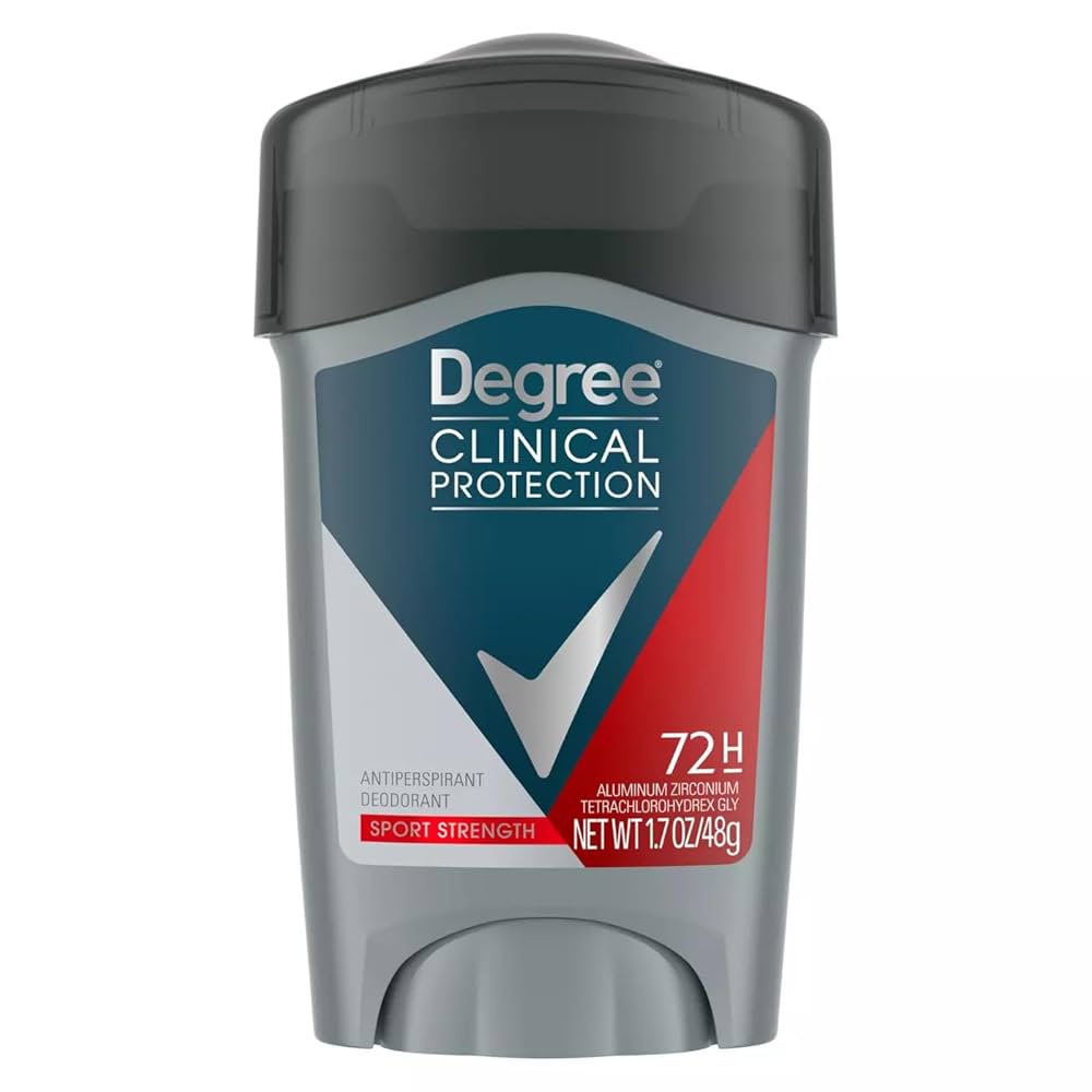 Degree  clinical protection sport strength 72 h  مزيل تعرق للرجال كلينكال