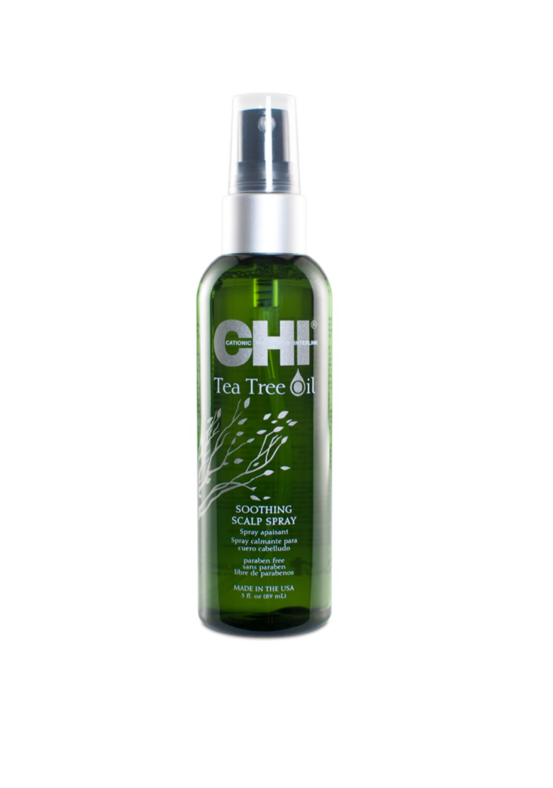 CHI Tea Tree Oil Soothing Scalp Spray  89 ml جي  بخاخ مهدئ لفروة الرأس بزيت شجرة الشاي