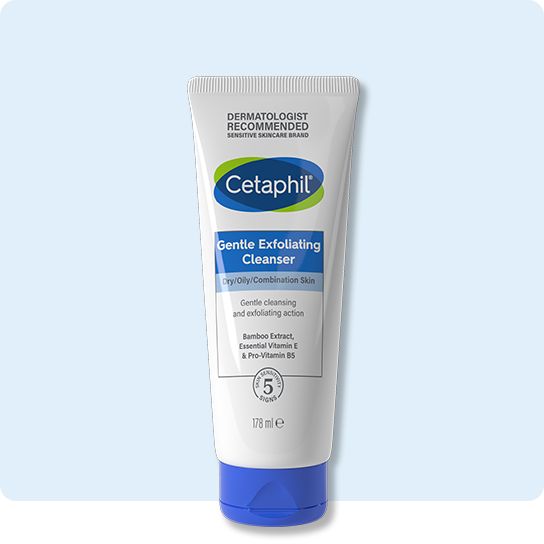 CETAPHIL GENTLE EXFOLIATING CLEANSER 178 ML  سيتافيل غسول مقشر للبشرة